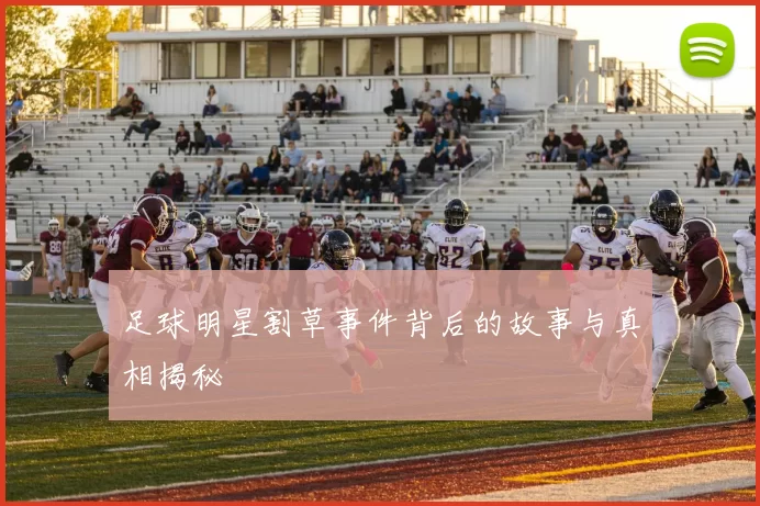 足球明星割草事件背后的故事与真相揭秘